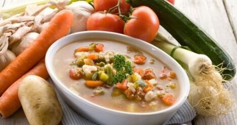овощной суп-пюре при гастрите